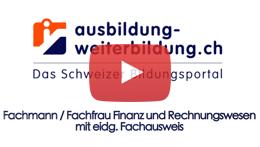 Vorschaubild des Videos «Facts zur Weiterbildung Fachfrau / Fachmann Finanz- und Rechnungswesen mit eidg. Fachausweis»