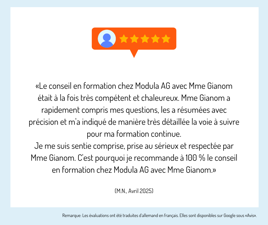 Les participants à l'orientation scolaire et professionnelle donnent leur avis sur le service d'orientation.Les participants à l'orientation scolaire et professionnelle donnent leur avis sur le service d'orientation.