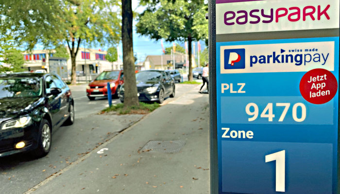 Parkieren bei Schulen Buchs