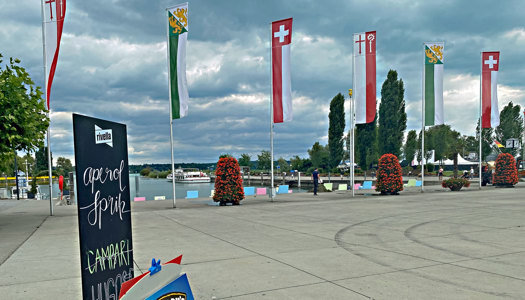 Nach dem Besuch von Schulen Kreuzlingen am Bodensee entspannen