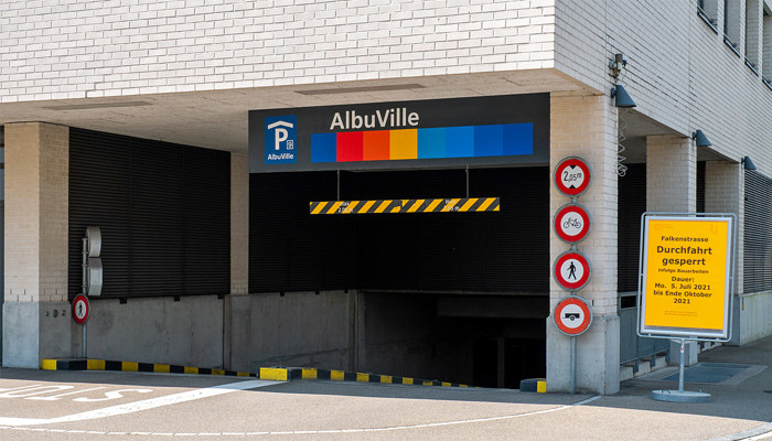 Parkhäuser bei Schulen Rapperswil-Jona