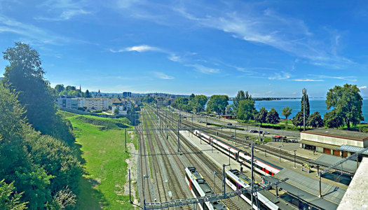 Anreise an Schulen Rorschach mit öffentlichem Verkehr