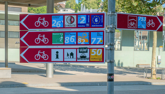 Schulen Schaffhausen sind auch mit dem Velo einfach erreichbar