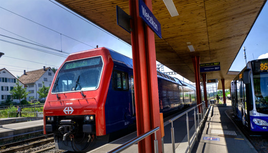 Schulen Wetzikon: einfache Erreichbarkeit mit dem öffentlichen Verkehr