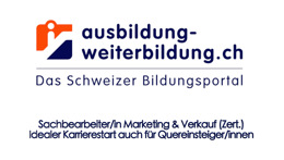 Vorschaubild des Videos «Karrierestart für Quereinsteiger/innen mit Ausbildung Marketingassistent/in»