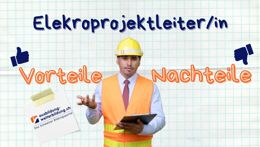 Vorschaubild des Videos «Elektro Projektleiter / Elektro Projektleiterin: 6 Vorteile, 4 Nachteile»
