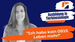 Immagine di anteprima del video «Kein 0815 Leben dank der Ausbildung in Tierkinesiologie»
