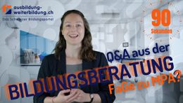 Aperçu de la vidéo «Umschulung von FaGe zu MPA?»