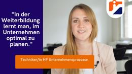 Vorschaubild des Videos «Techniker / Technikerin HF Unternehmensprozesse - das Wichtigste in Kürze»