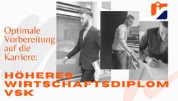 Vorschaubild des Videos «Höheres Wirtschaftsdiplom VSK: Optimale Vorbereitung auf die Karriere»