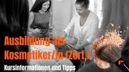 Vorschaubild des Videos «Dipl. Kosmetikerin Ausbildung: alles Wissenswerte in zwei Minuten verpackt»