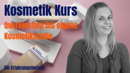 Vorschaubild des Videos «Ausbildung Kosmetikerin: Quereinstieg ins eigene Kosmetikstudio»