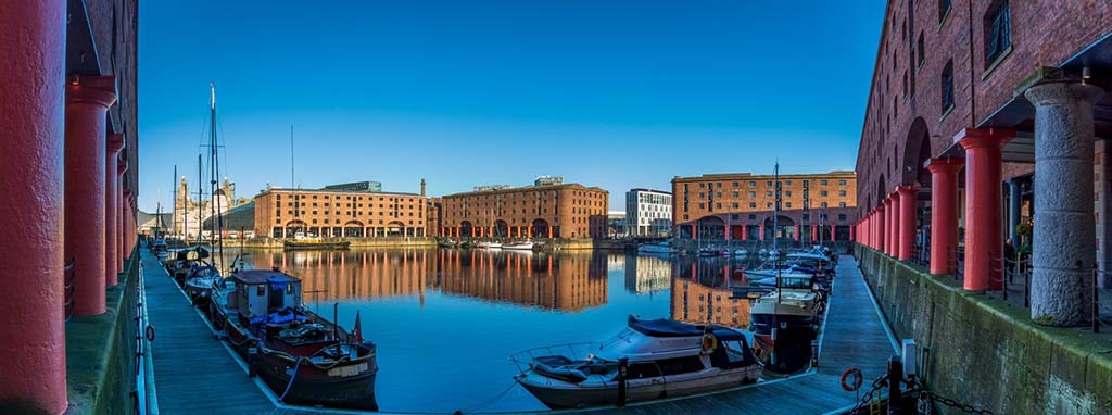 Albert Dock in Liverpool