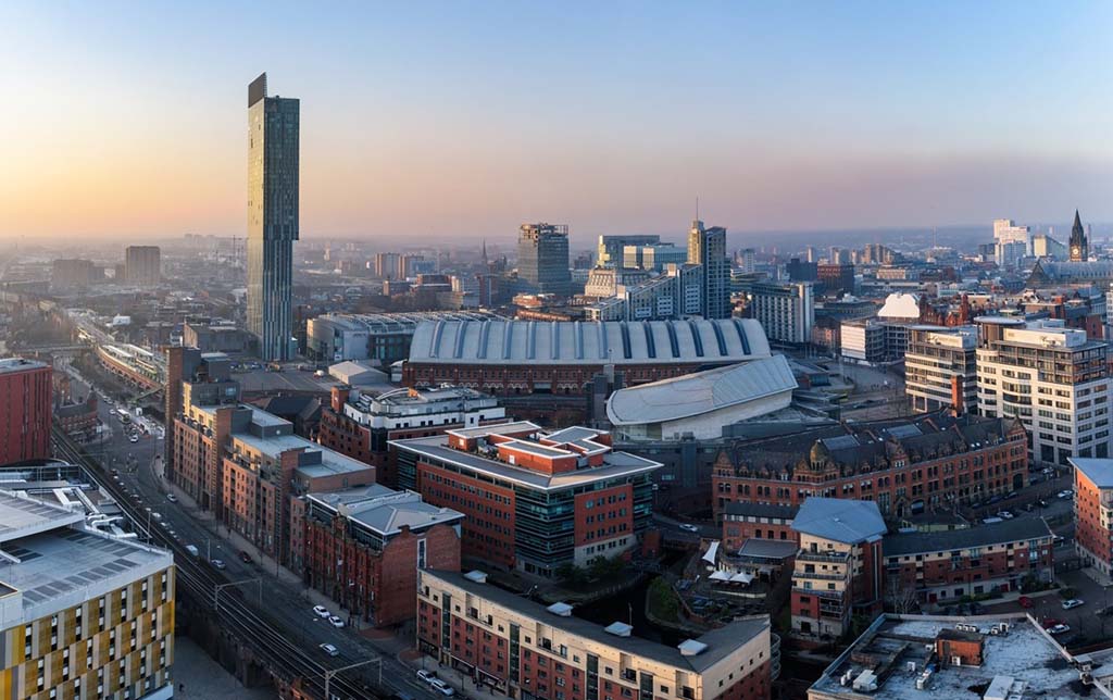 Skyline von Manchester