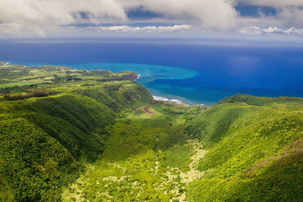 Polulu Valley an der Ostküste von Big Island Hawaii