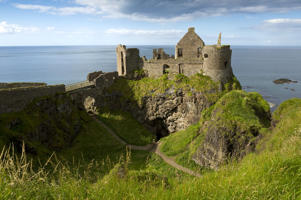 Dunluce Castle in Nordirland