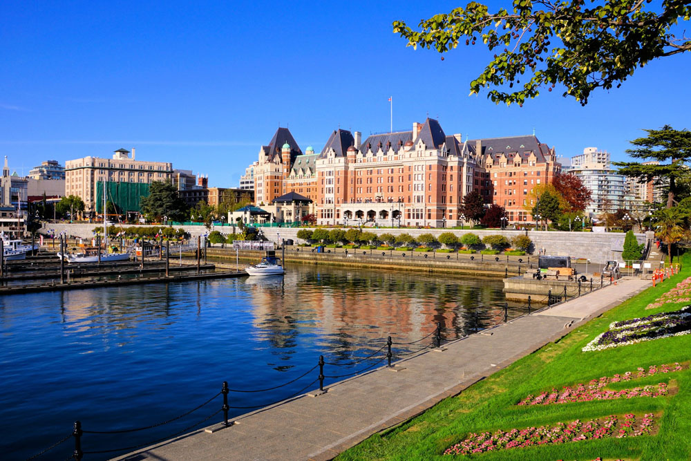 Hafen von Victoria, Vancouver Island