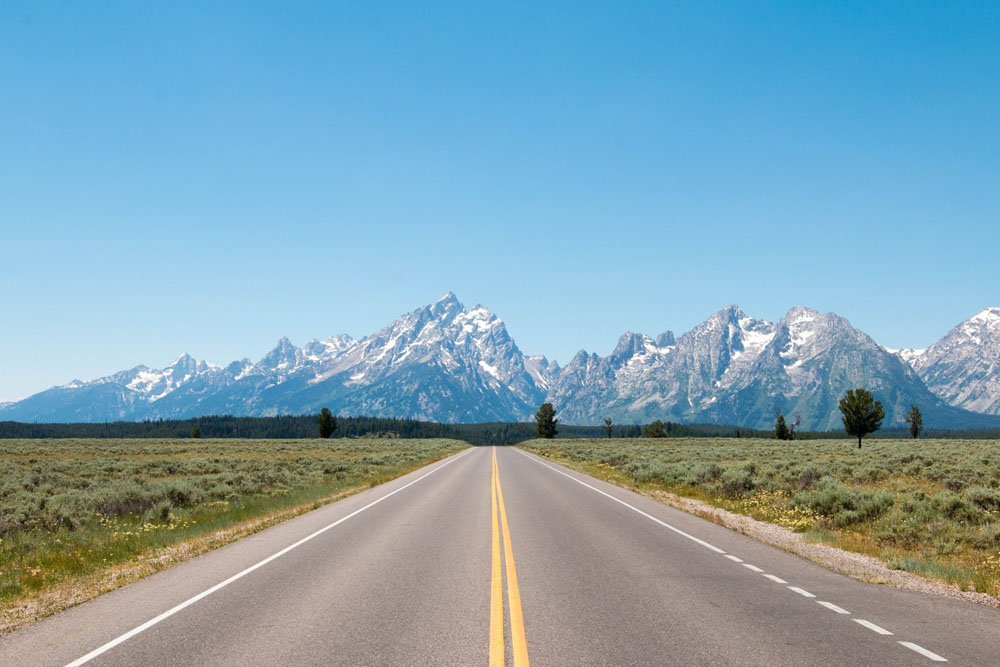 Der Grand Teton Nationalpark in Wyoming