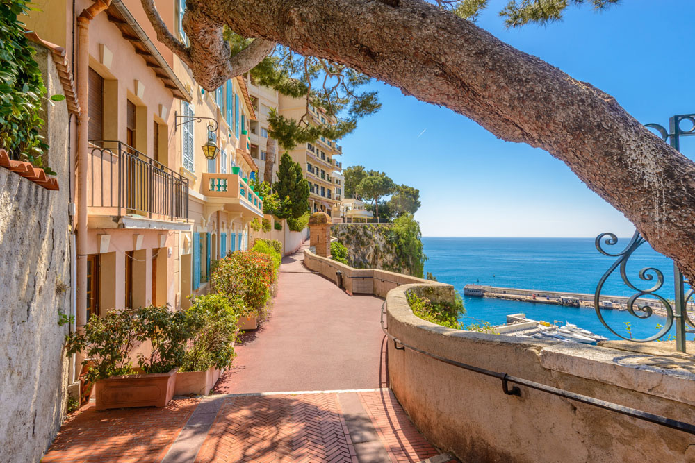 Gasse in Monte Carlo