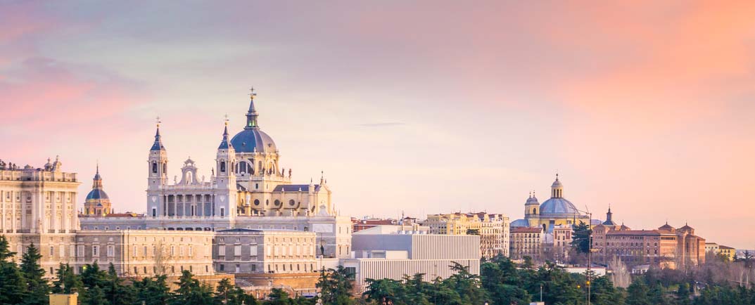 Die Kathedrale von Madrid