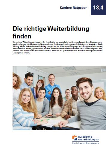 Die richtige Weiterbildung finden