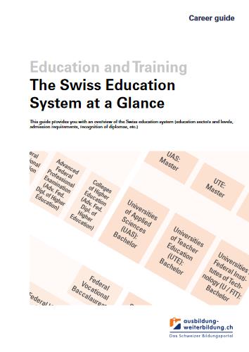The Swiss Education System at a Glance